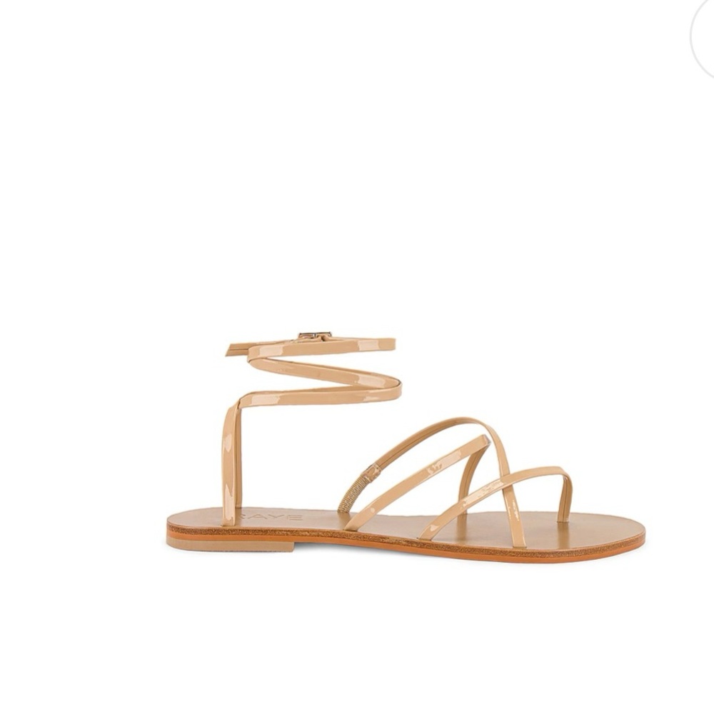 Raye Coy Nude New Sandals in Size 8